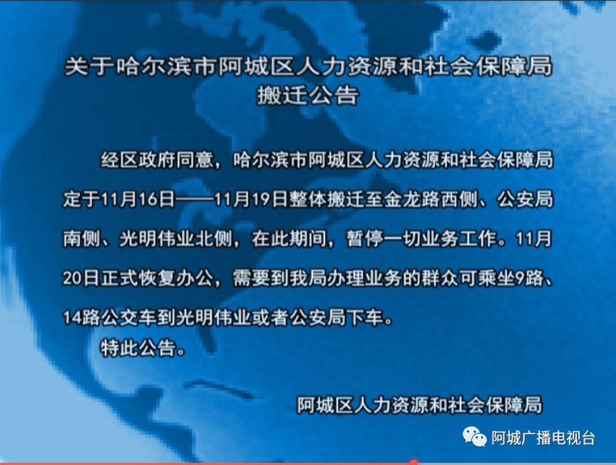 阿城区人力资源和社会保障局最新项目概览与动态